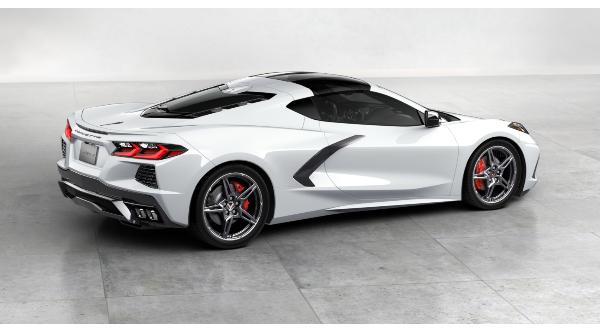 2021 Arctic White Corvette Coupe